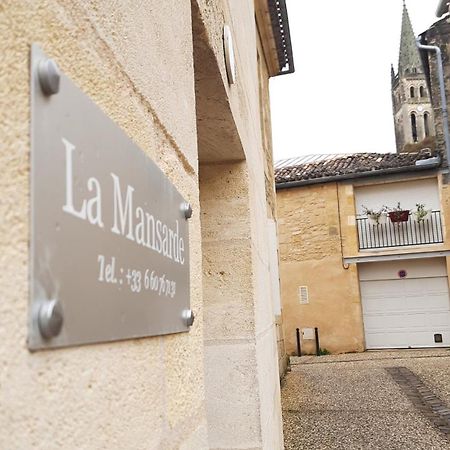La Mansarde Daire Saint-Émilion Dış mekan fotoğraf
