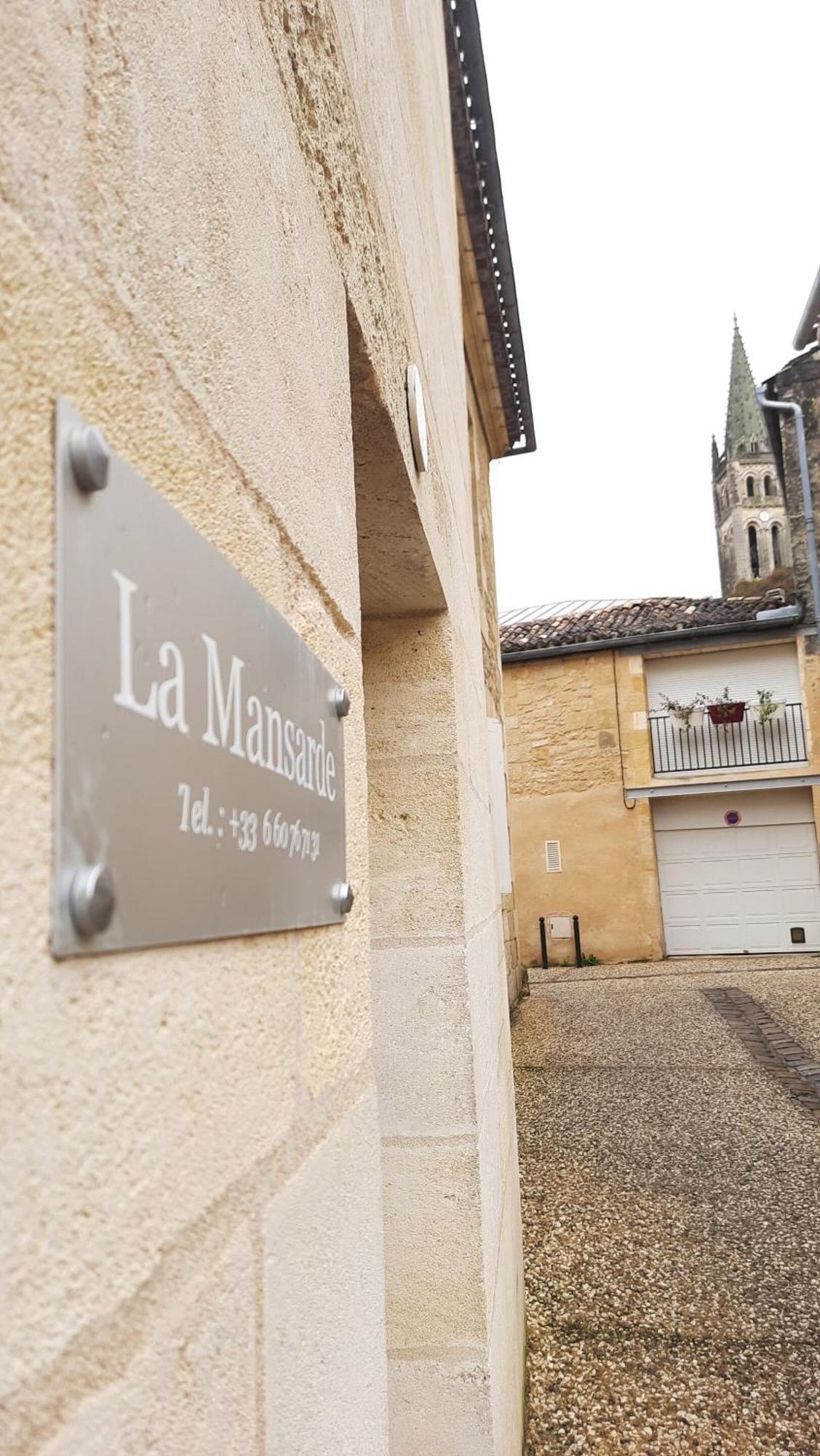 La Mansarde Daire Saint-Émilion Dış mekan fotoğraf