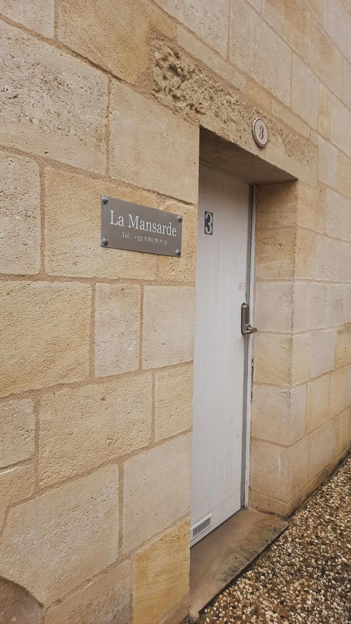 La Mansarde Daire Saint-Émilion Dış mekan fotoğraf